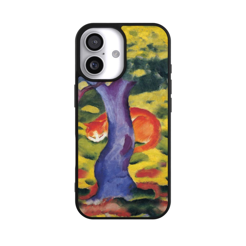 iPhone 17 Base Case Katze hinter Einem Baum von Franz Marc