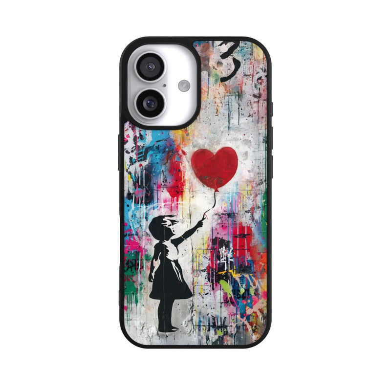 iPhone 17 Base Case Balloon Girl Colorful