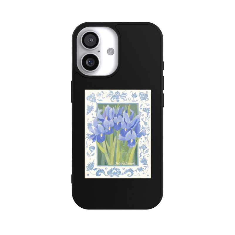 iPhone 17 Base Case Blue Iris, by Jennifer Abbott