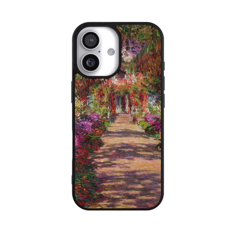 iPhone 17 Base Case Eine Allee in Monets Garten in Giverny by Claude Monet
