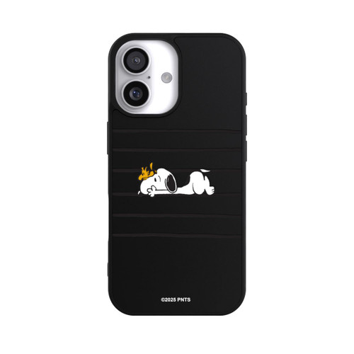 Base Case Snoopy Woodstock Streifen Peanuts Transparent