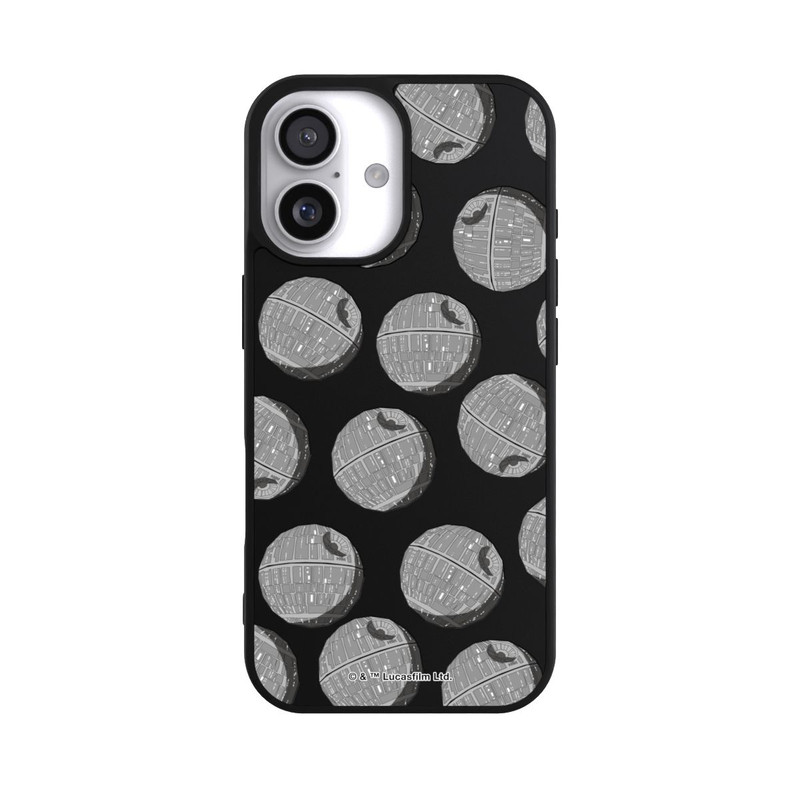 iPhone 17 Base Case death-star-pattern-transparent