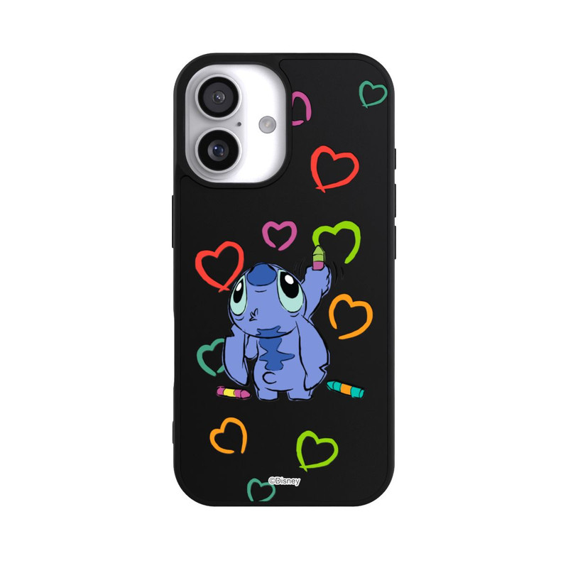 iPhone 17 Base Case Stitch Draws a Heart Transparent