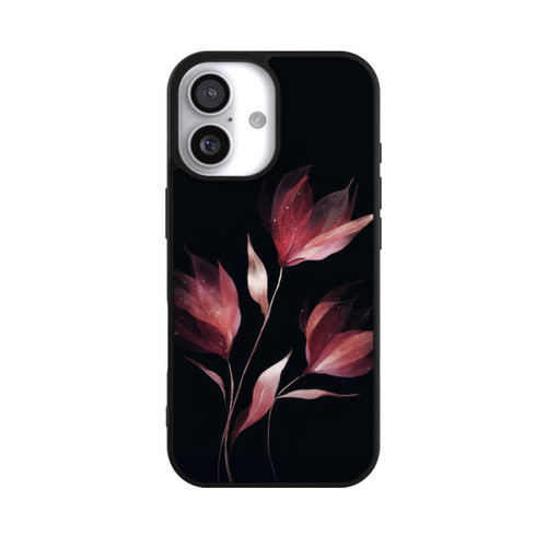  Base Case Burgunderrote Blume Negativ
