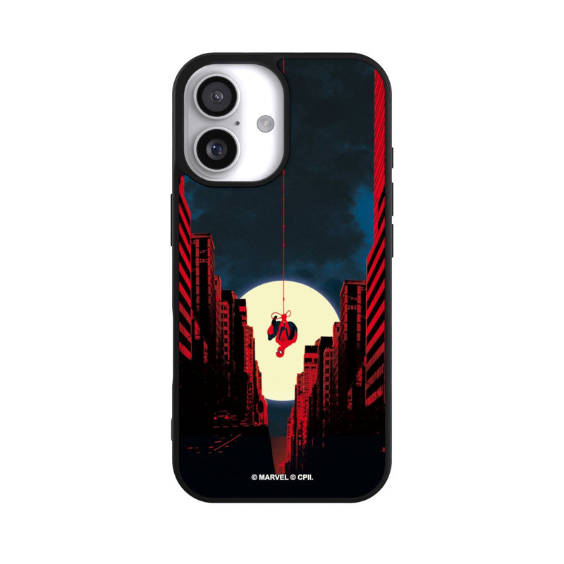 iPhone 17 Base Case Spider-Man Marvel between Skyscrapers