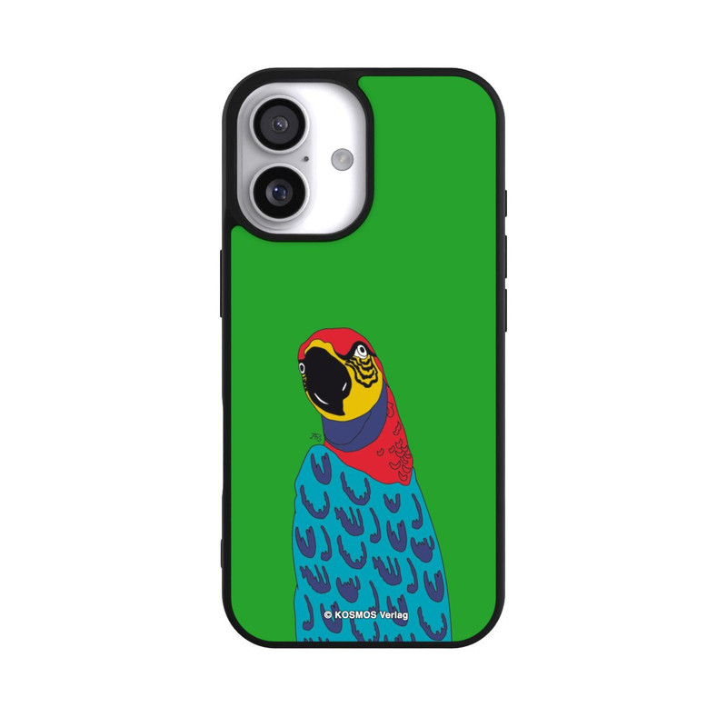 iPhone 17 Base Case Drei Fragezeichen und der Super-Papagei
