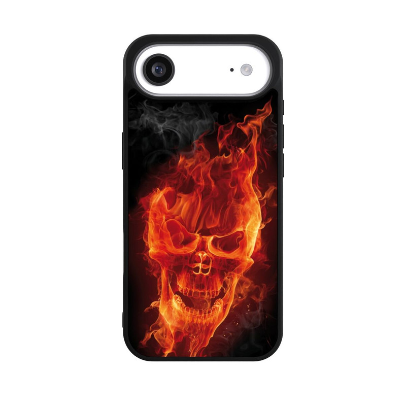 iPhone Air Base Case Burning Skull