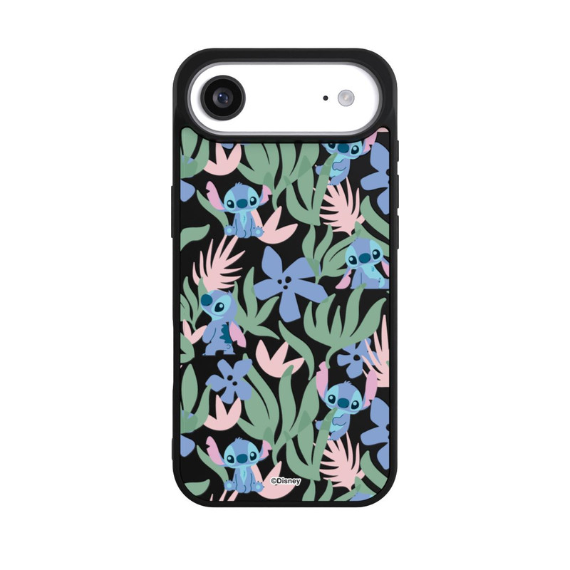 iPhone Air Base Case Floral Pattern Stitch Transparent