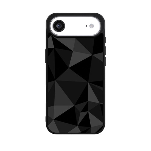 Apple iPhone Air Base Case Polygonmuster schwarz