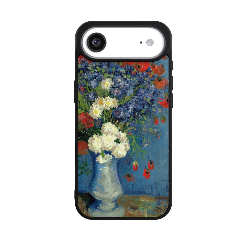 iPhone Air Base Case Stillleben Vase mit Kornblumen und Mohnblumen von Vincent Van Gogh