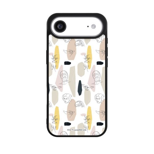 Apple iPhone Air Base Case Helle Seite Line Art