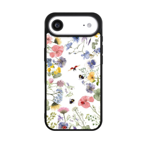 Apple iPhone Air Base Case Bunte Frühlingsblumen und Bienen