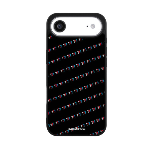 Apple iPhone Air Base Case Drei Fragezeichen Muster Schräg
