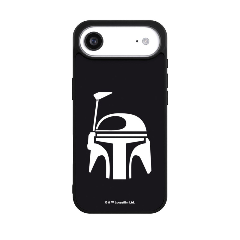 iPhone Air Base Case Boba Fett Helm Schwarz