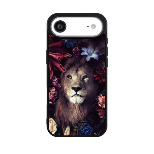 Apple iPhone Air Base Case Löwe Blumenrahmen