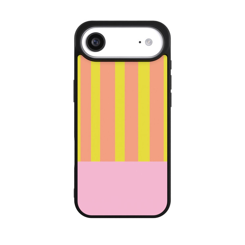 iPhone Air Base Case Neonfarbige Streifen