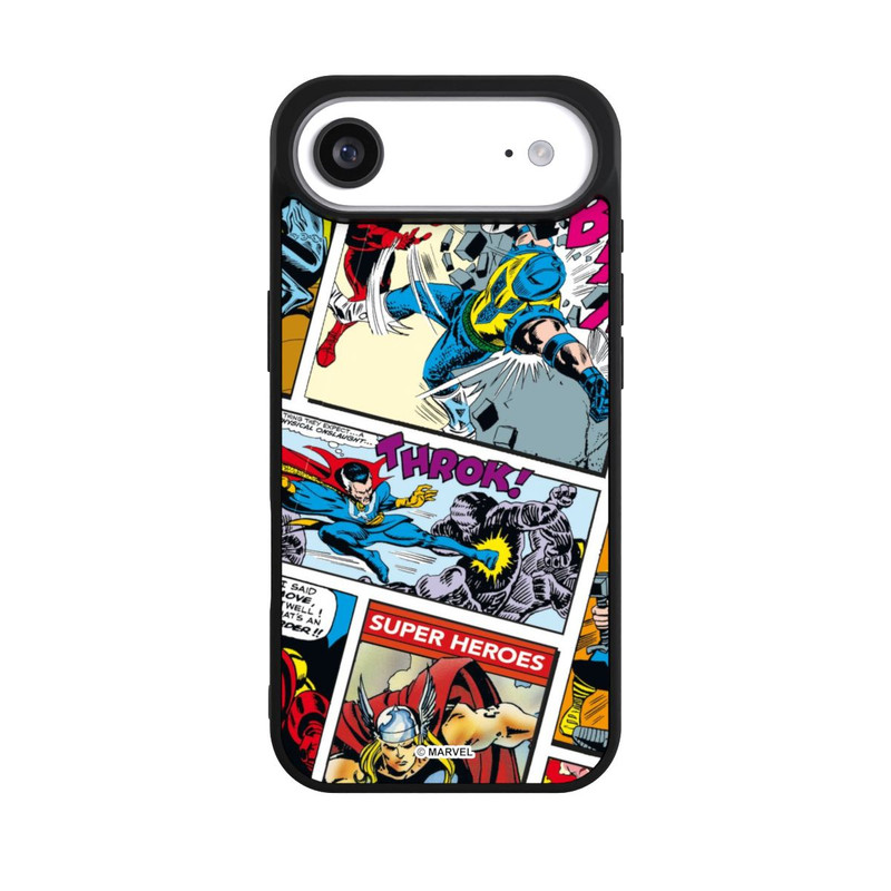 iPhone Air Base Case Marvel Retro Comic Blue