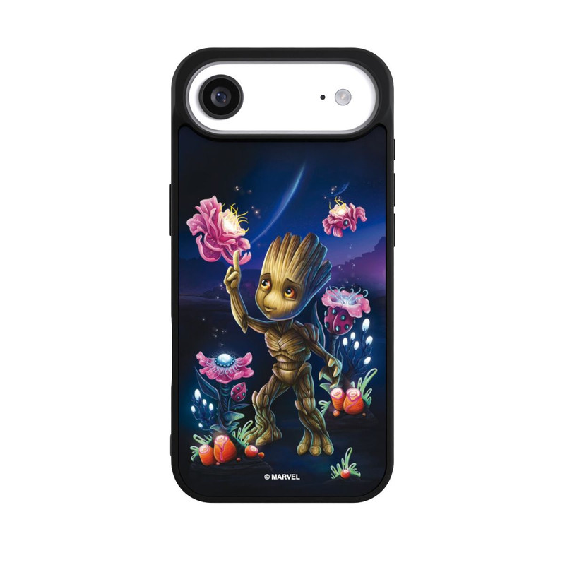 iPhone Air Base Case Baby Groot Blumen