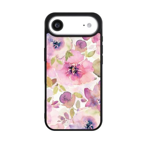 Apple iPhone Air Base Case Tapete mit rosa Blumen