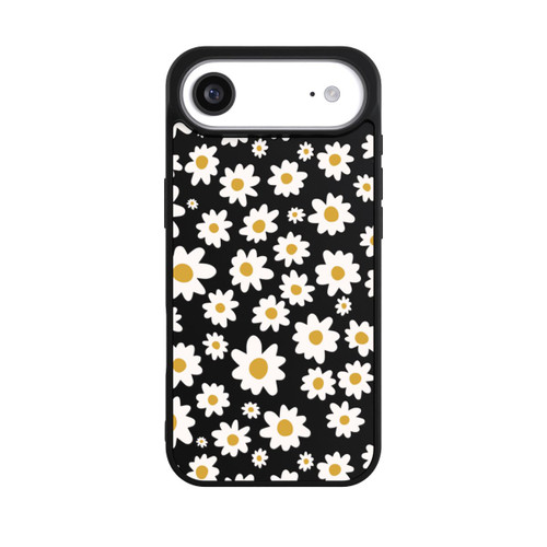 Apple iPhone Air Base Case Daisy Flower Seamless Pattern Transparent