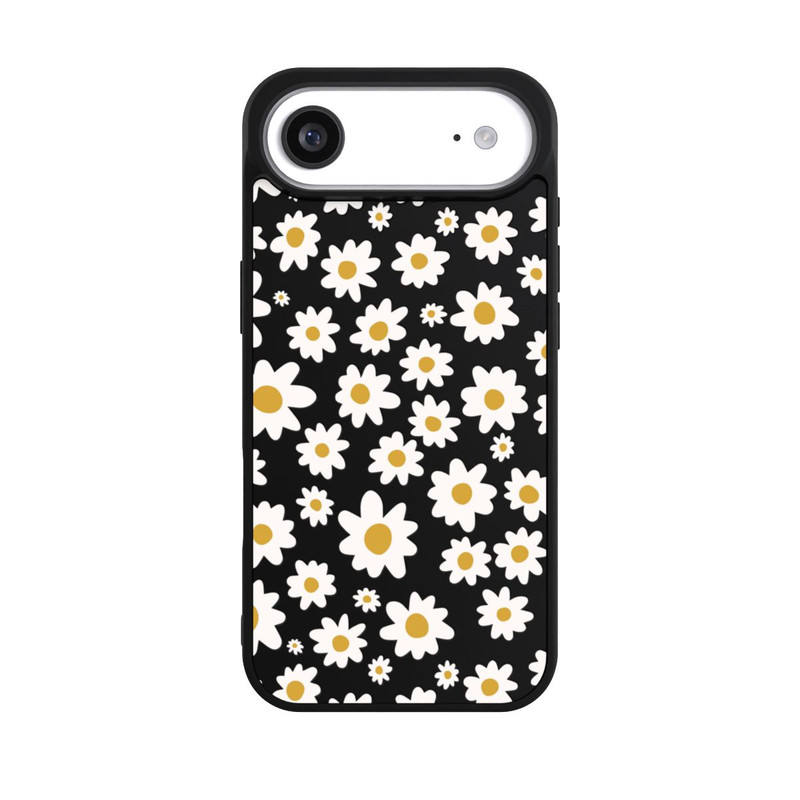 iPhone Air Base Case Daisy Flower Seamless Pattern Transparent