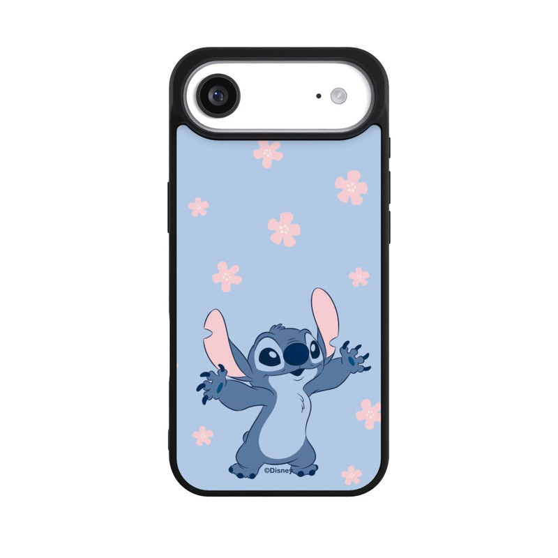 iPhone Air Base Case Stitch Pastel Flowers Blue