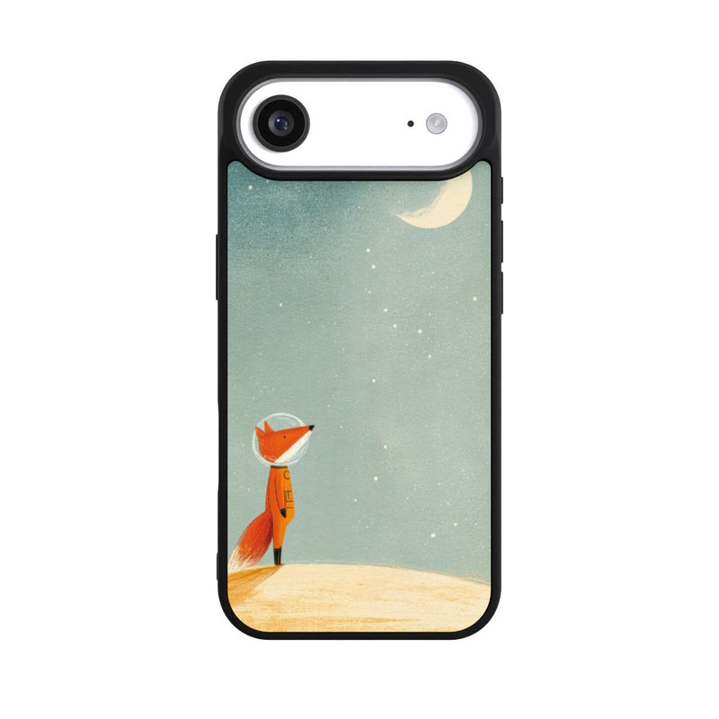 iPhone Air Base Case Fuchs im Mondlicht