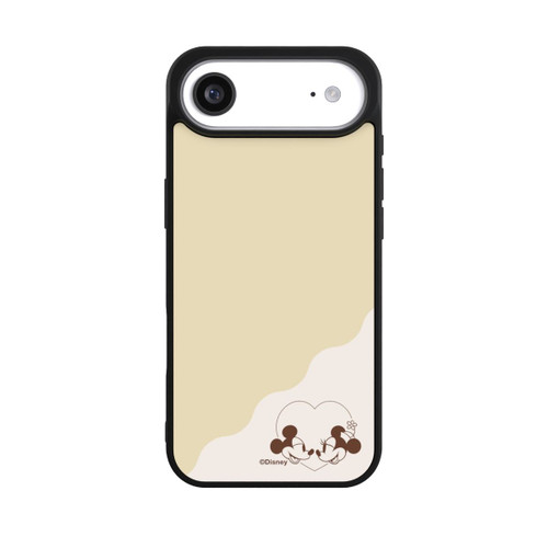 Apple iPhone Air Base Case Mickey and Minnie Love Heart Beige