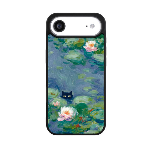 Apple iPhone Air Base Case Katze im Teich Gemälde Impressionismus