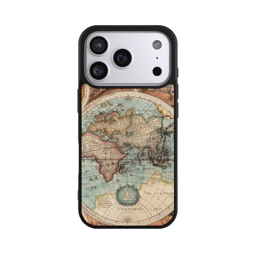 Apple iPhone 17 Pro Base Case Vintage Weltkarte