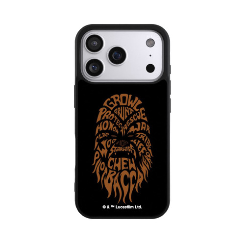 Apple iPhone 17 Pro Base Case Chewbacca Typo Grafisch