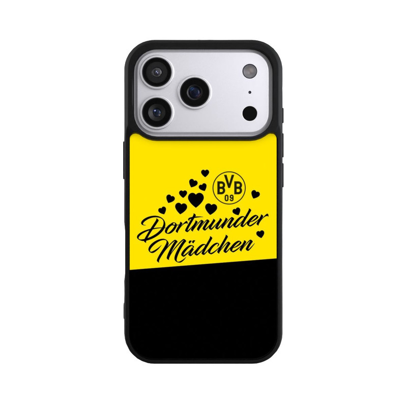 iPhone 17 Pro Base Case BVB Dortmunder Mädel Herzen