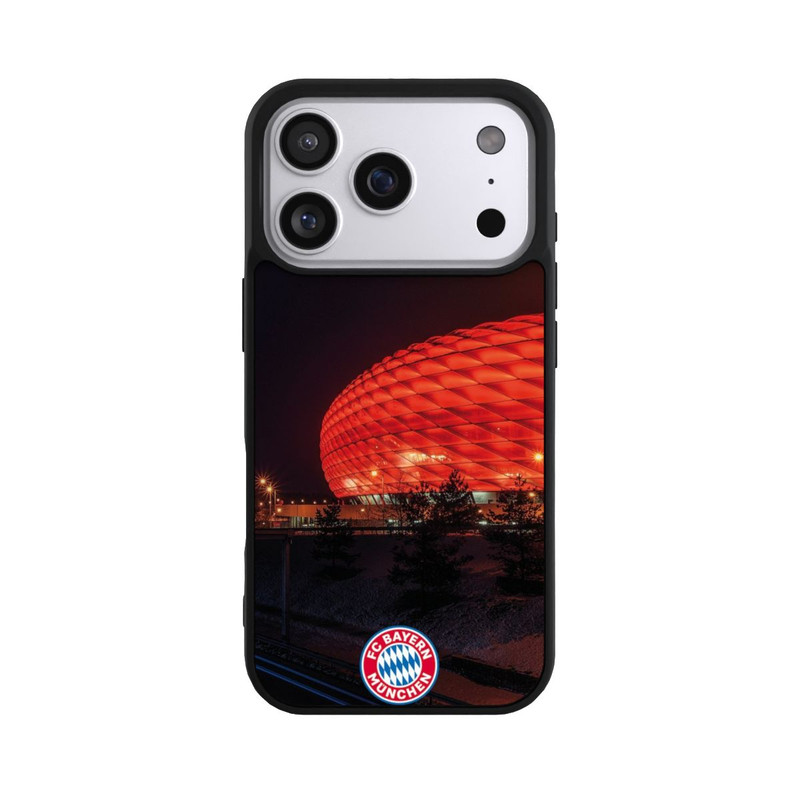 iPhone 17 Pro Base Case Allianz Arena bei Nacht FCB