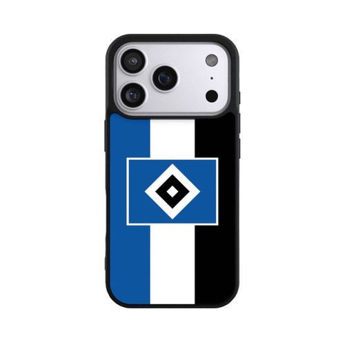 Apple iPhone 17 Pro Base Case HSV Streifen - Blau-Weiß-Schwarz