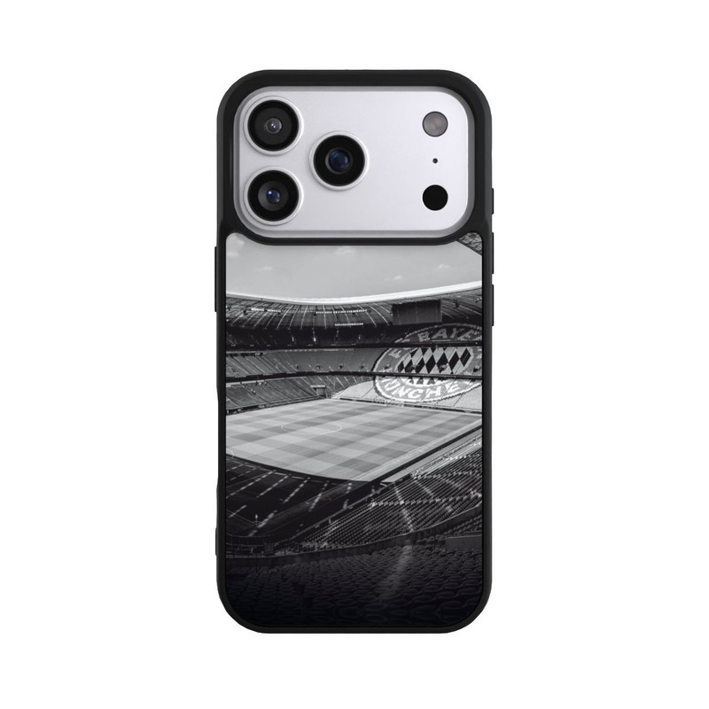 iPhone 17 Pro Base Case Stadion FC Bayern - Black White