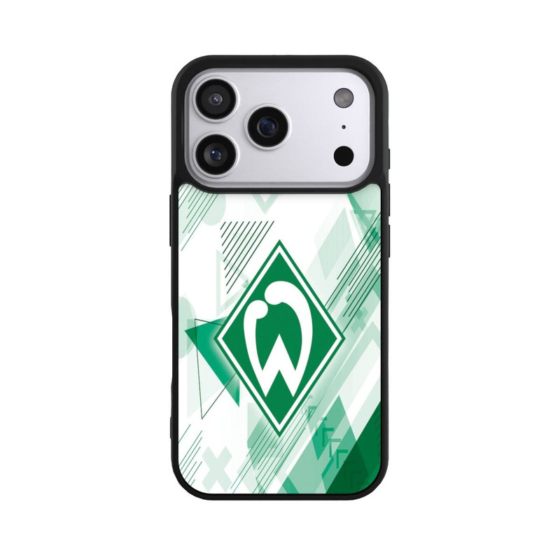 iPhone 17 Pro Base Case Weiße Grafikelemente - Werder Bremen