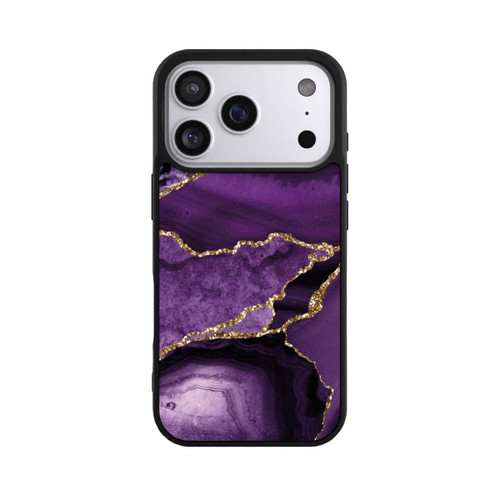 Apple iPhone 17 Pro Base Case Lila Marmor Landschaft