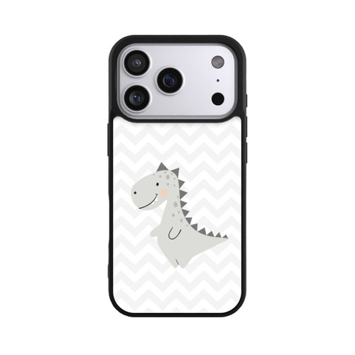 Apple iPhone 17 Pro Base Case Grauer Dino