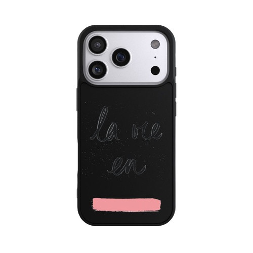Apple iPhone 17 Pro Base Case La vie en Rosa Transparent
