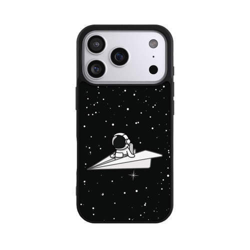 Apple iPhone 17 Pro Base Case Astronaut Paper Plane Comic