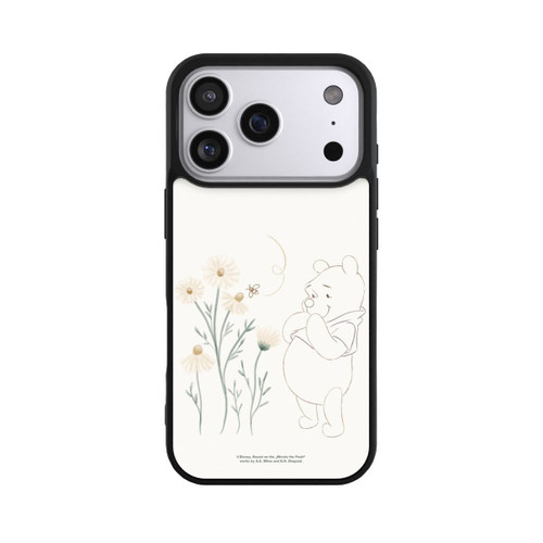 Apple iPhone 17 Pro Base Case Winnie Puuh sieht sich Gänseblümchen an
