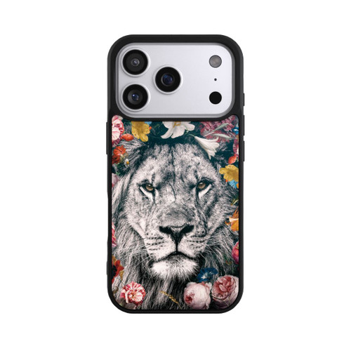 Apple iPhone 17 Pro Base Case Lion Flowers