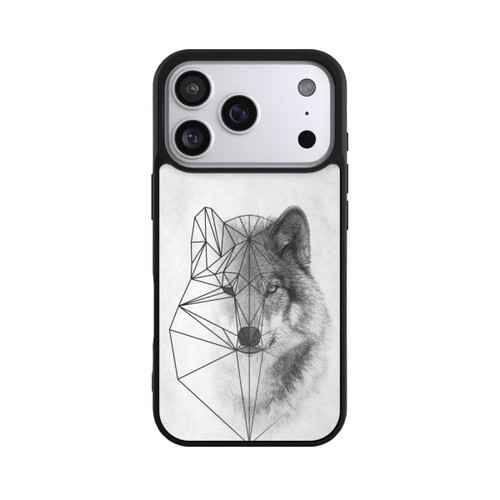 Apple iPhone 17 Pro Base Case Polygonaler Wolf