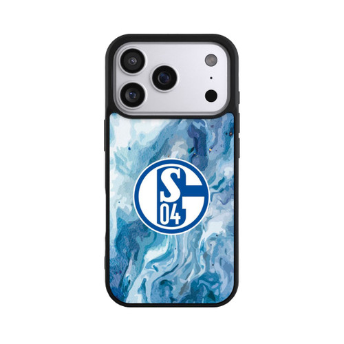 Apple iPhone 17 Pro Base Case Schalke 04 Flüssig Blau