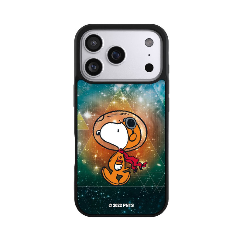 iPhone 17 Pro Base Case Snoopy Weltraumreisender Grün