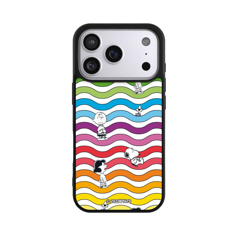 iPhone 17 Pro Base Case Snoopy Pattern Rainbow