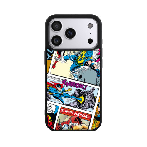 Apple iPhone 17 Pro Base Case Marvel Retro Comic Blue