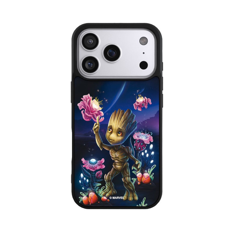 iPhone 17 Pro Base Case Baby Groot Blumen