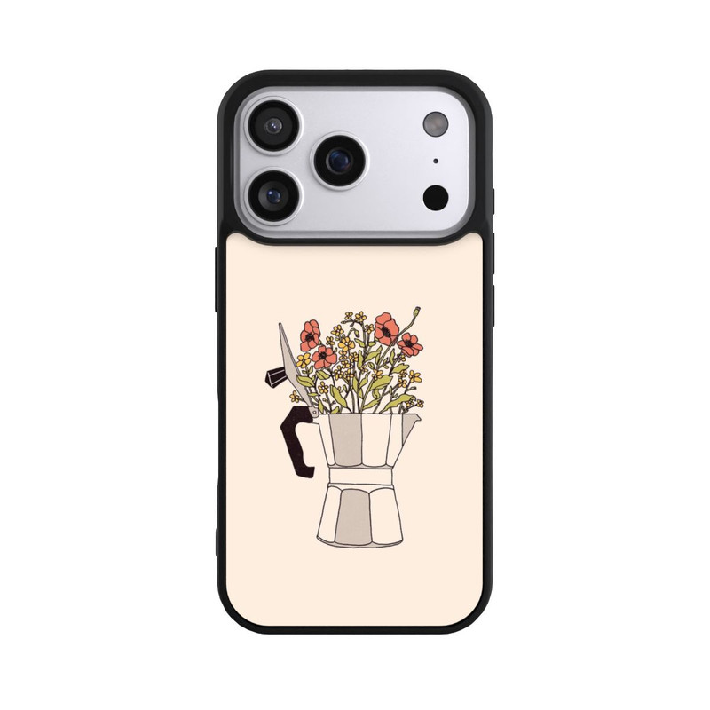 iPhone 17 Pro Base Case Moka Blumen
