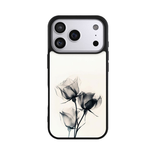 Apple iPhone 17 Pro Base Case Schwarze Blume